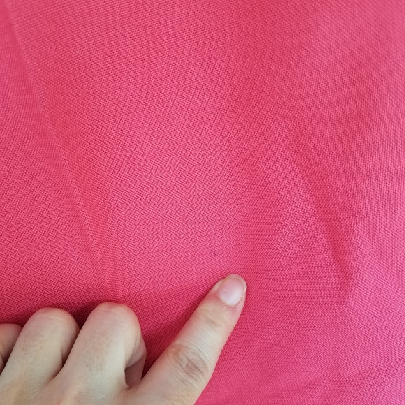 Vintage 80s Aesthetic 2 Piece Track/Walking Set Hot Pink White Polka Dots USA - Picture 6 of 16